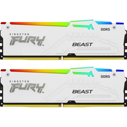 Black Friday Memorii Kingston FURY Beast RGB White