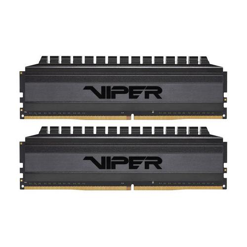 Black Friday 2022 Memorii Patriot Viper 4 Blackout 32GB(2x16GB) DDR4 3200MHz CL16 Dual Channel Kit