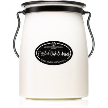 Black Friday 2022 Milkhouse Candle Co. Creamery Frosted Oak & Amber lumânare parfumată Butter Jar