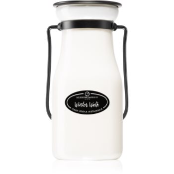 Black Friday Milkhouse Candle Co. Creamery Winter Walk lumânare parfumată Milkbottle