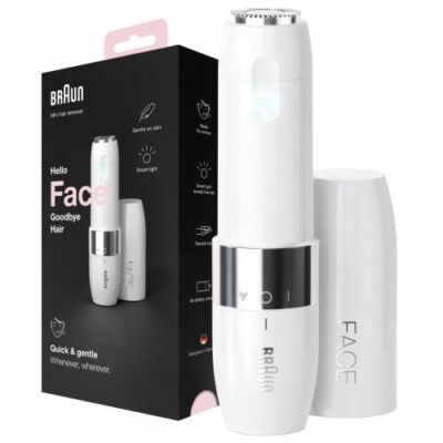 Black Friday 2022 Mini aparat pentru indepartarea parului facial Braun FACE FS1000