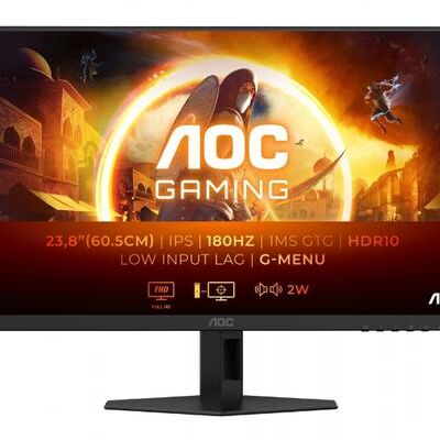 Black Friday Monitor Gaming Fast IPS LED AOC 23.8inch 24G4XE