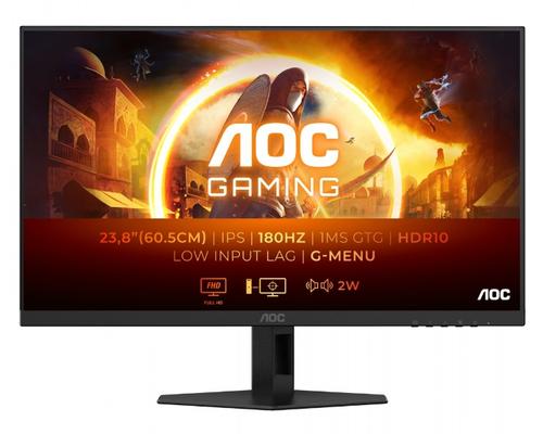 Black Friday Monitor Gaming Fast IPS LED AOC 23.8inch 24G4XE