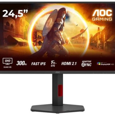 Black Friday Monitor Gaming Fast IPS LED AOC 24.5inch Q25G4SR