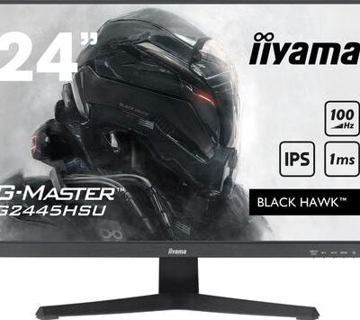 Black Friday 2022 Monitor Gaming IPS LED iiyama G-Master 24inch G2445HSU-B1 Black Hawk