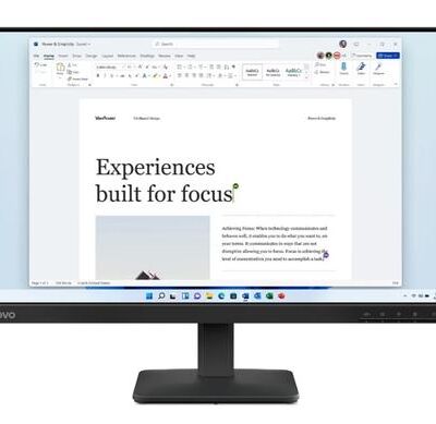 Black Friday Monitor IPS LED Lenovo L24-4e