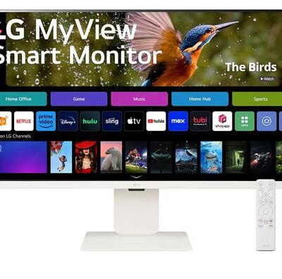 Black Friday Monitor Smart IPS LED LG 31.5inch 32SR83U-W