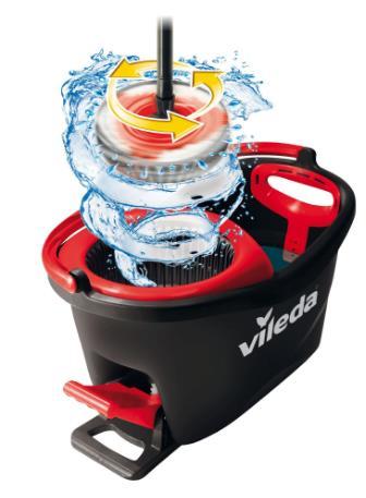 Black Friday Mop rotativ Vileda Easy Wring & Clean Turbo