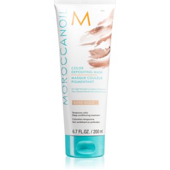 Black Friday 2022 Moroccanoil Color Depositing mască fină de hrănire fără pigmenți permanenți de culoare