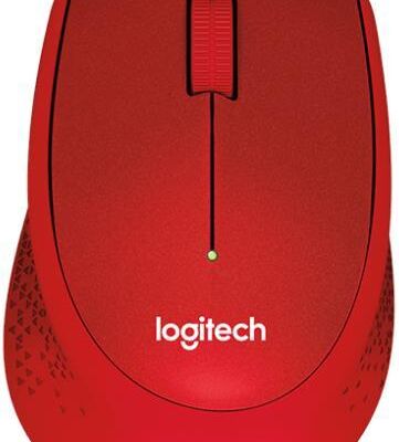 Black Friday 2022 Mouse Logitech Optic Wireless M330 Silent Plus (Rosu)
