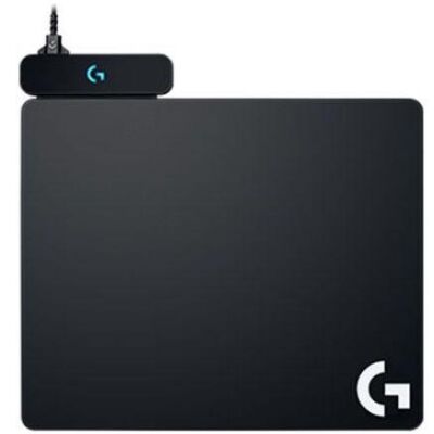 Black Friday 2022 Mousepad Gaming Logitech 943-000110 Powerplay wireless charging system (Negru)