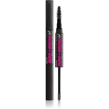 Black Friday 2022 NYX Professional Makeup Zero To Brow Gel gel pentru sprancene cu aplicator