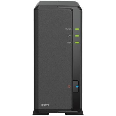 Black Friday 2022 Network Attached Storage Synology DiskStation DS124 cu procesor Realtek RTD1619B 1.7GHz