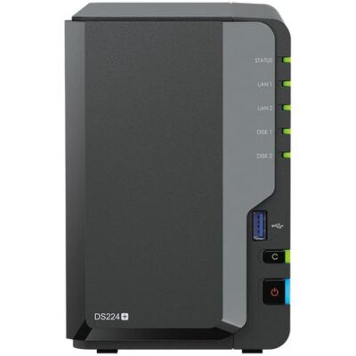 Black Friday Network Attached Storage Synology DiskStation DS224+ cu procesor Intel Celeron J4125 2GHz