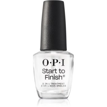 Black Friday 2022 OPI Start To Finish lac de unghii de baza si superioara cu efect de nutritiv
