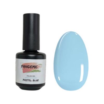 Black Friday 2022 Oja Semipermanenta Polish Gel Pastel Blue Albastru Deschis