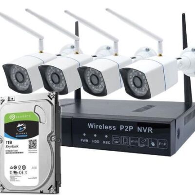 Black Friday 2022 Pachet Kit supraveghere video PNI House WiFi550 NVR