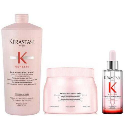 Black Friday 2022 Pachet cu Efect Fortifiant - Kerastase Genesis: Sampon Anti-Cadere 1000 ml