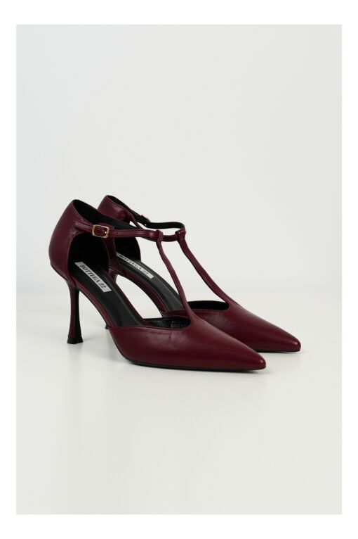 Black Friday Pantofi Briana stiletto bordo cu bareta