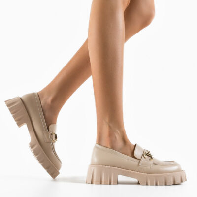 Black Friday Pantofi Casual Alyena Bej