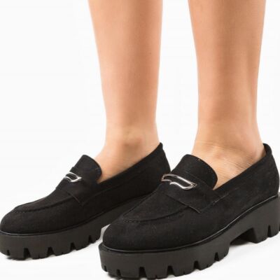 Black Friday Pantofi Casual Beikrols Negri 2