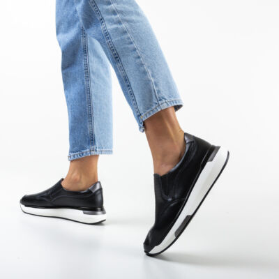 Black Friday 2022 Pantofi Casual Brine Negri