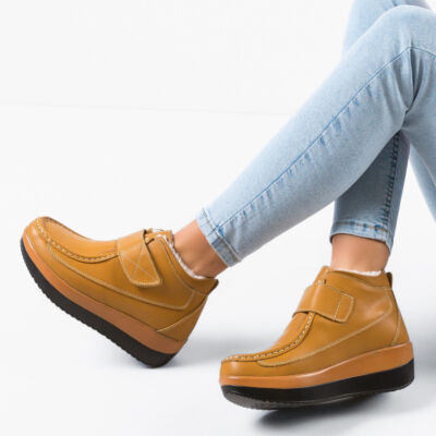 Black Friday Pantofi Casual Jistry Camel