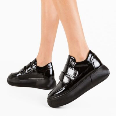 Black Friday Pantofi Casual Mernera Negri