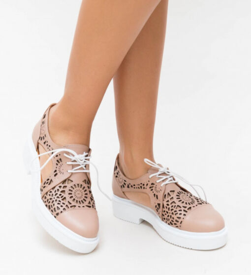 Black Friday 2022 Pantofi Casual Tuty Nude