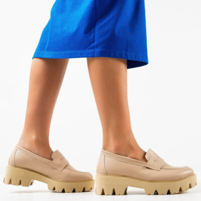 Black Friday Pantofi Casual dama Gyna Bej