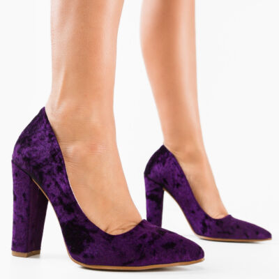 Black Friday Pantofi Clash Mov 3