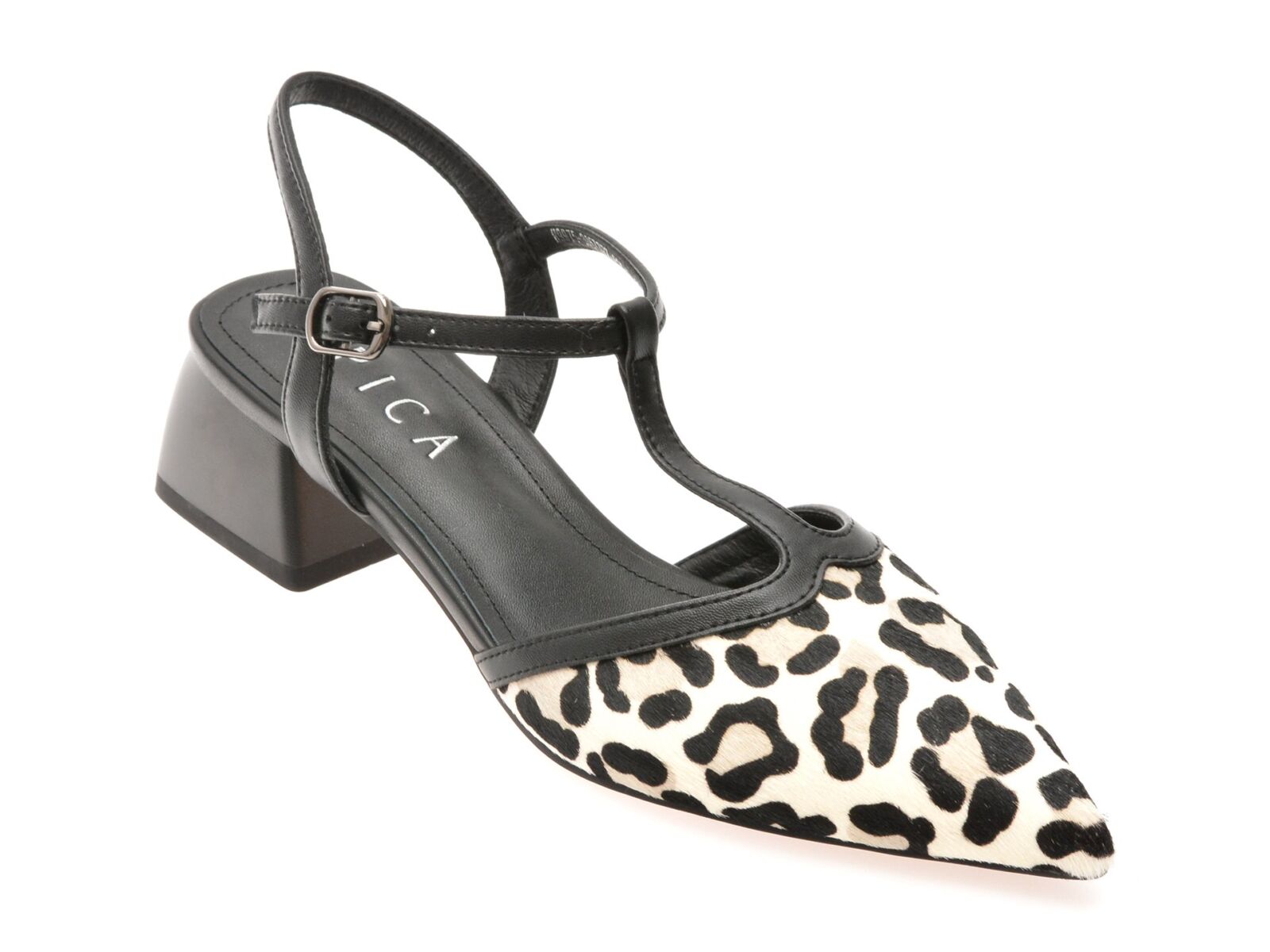 Black Friday Pantofi EPICA alb-negru