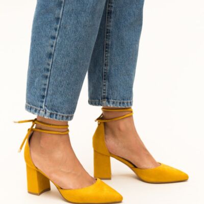 Black Friday Pantofi Fitonic Galbeni