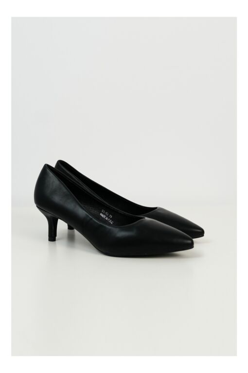 Black Friday Pantofi Ilona negri cu toc jos