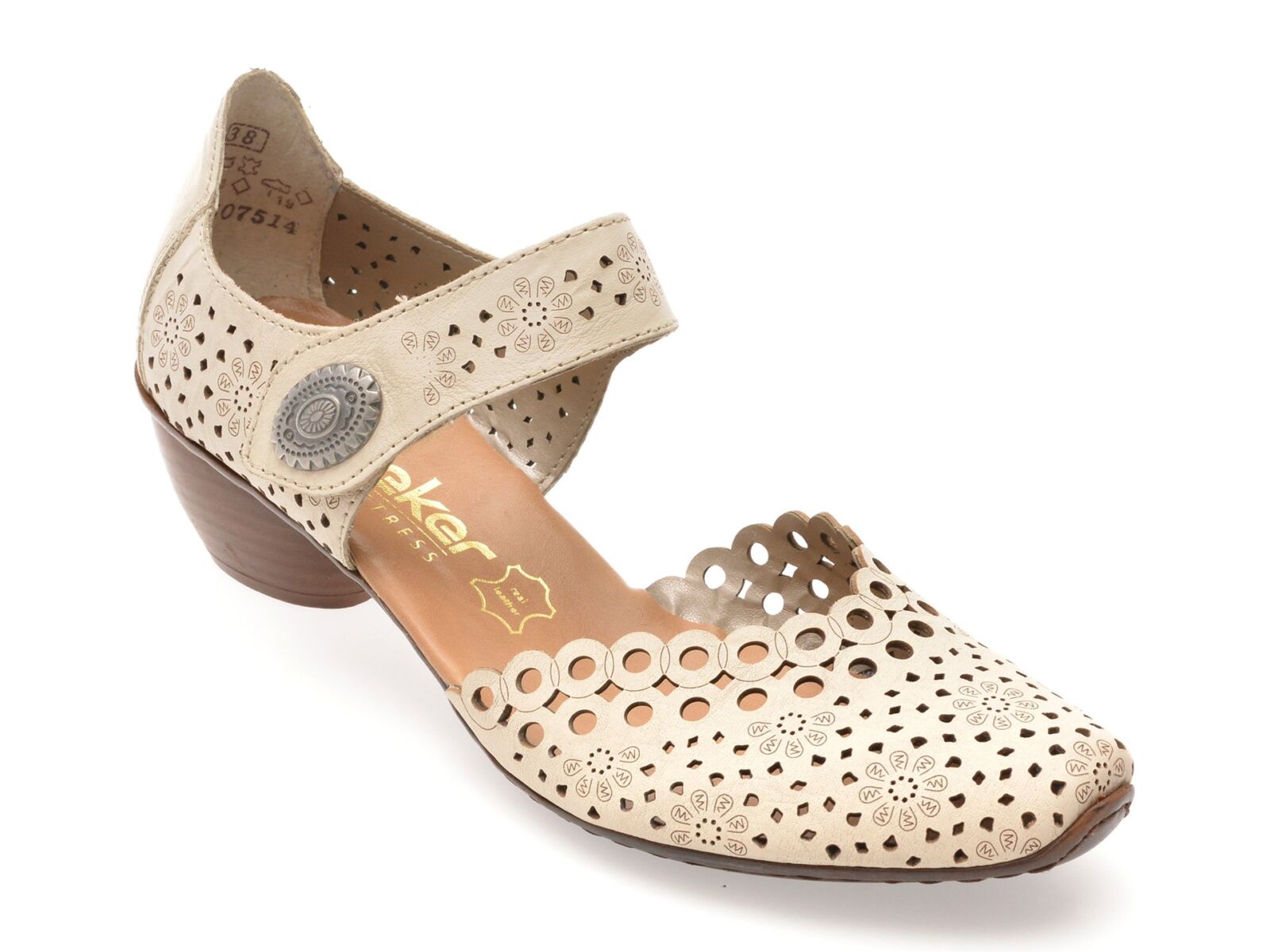 Black Friday Pantofi RIEKER bej