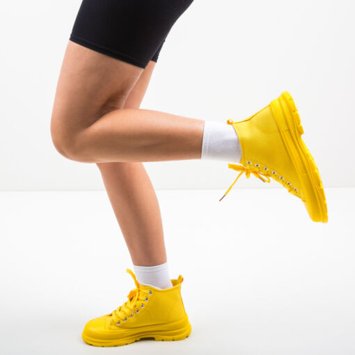 Black Friday 2022 Pantofi Sport Braun Galbeni