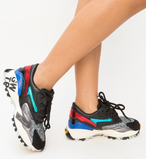 Black Friday Pantofi Sport Fils Negri