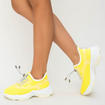 Black Friday 2022 Pantofi Sport Kesde Galbeni