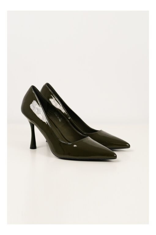 Black Friday Pantofi Stefi stiletto kaki