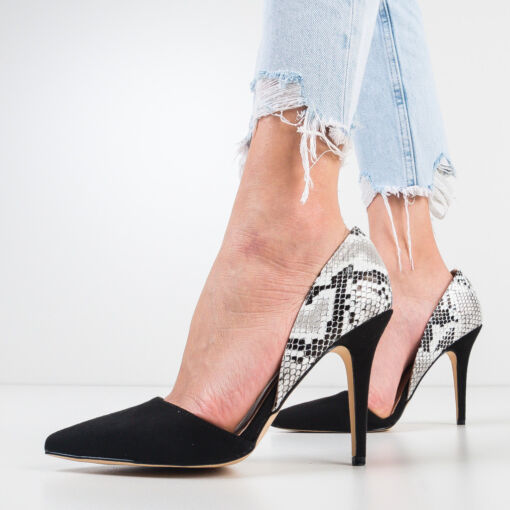 Black Friday 2022 Pantofi Tulip Negri