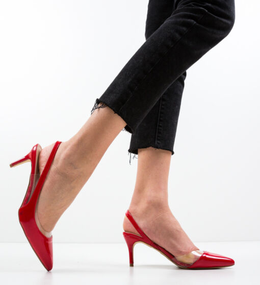 Black Friday 2022 Pantofi Vienna Rosii
