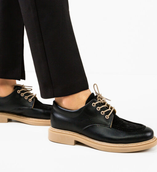 Black Friday 2022 Pantofi casual dama Kadamala Negri 4
