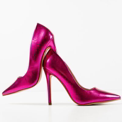 Black Friday Pantofi cu toc Plazyn Fuchsia