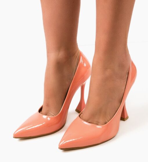 Black Friday Pantofi cu toc Rimo Roz