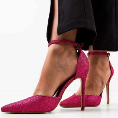 Black Friday Pantofi cu toc Sofly Roz