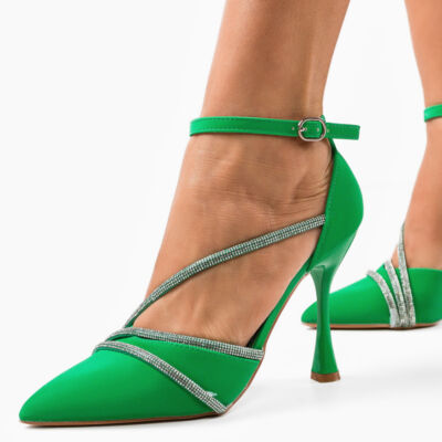 Black Friday Pantofi dama Fulber Verzi