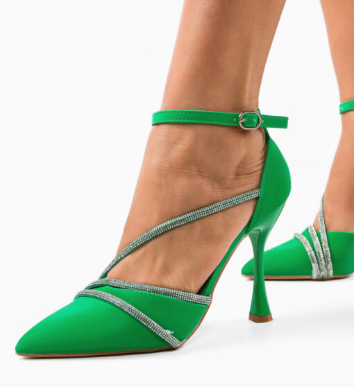 Black Friday Pantofi dama Fulber Verzi