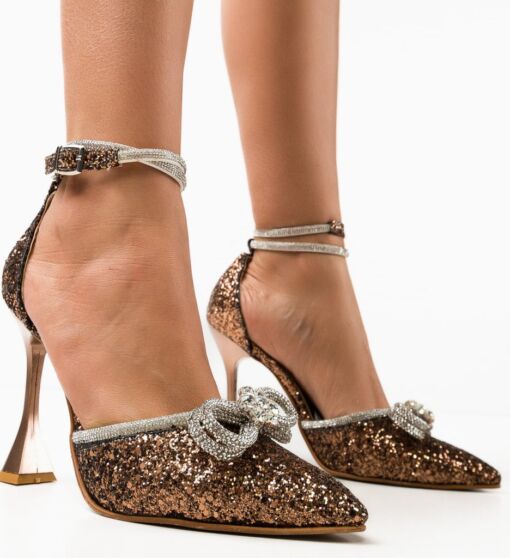 Black Friday Pantofi dama Horio Bronz