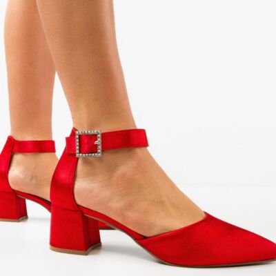 Black Friday 2022 Pantofi dama Nature Rosii