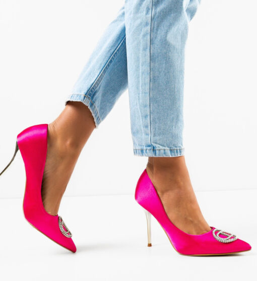 Black Friday 2022 Pantofi dama Plipa Fuchsia